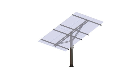 HDG 60m / S Solar Ground Racking System, ระบบติดตั้งภาคพื้นดิน PV แบบโมโนโพล