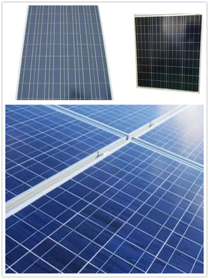 Anodized Aluminium Polycrystalline Solar Module 350w Cells