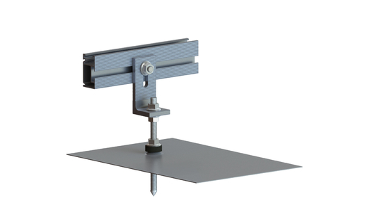 Solar Flashing Attachment หลังคาโลหะ Solar Mount หลังคาดีบุกโซลาร์เซลล์